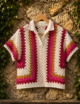 Handcrafted Crochet Polo Shirt - Image 4