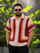 Handcrafted Crochet Polo Shirt - Image 2