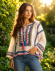 Crochet Boho Shirt, Crochet Top