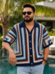 Crochet Man Polo Shirt - Image 2