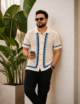 Crochet Polo Shirt for Men - Image 2