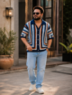 Crochet Man Polo Shirt - Image 4