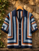 Crochet Man Polo Shirt - Image 5