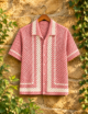Crochet Polo Shirt for Men - Image 3