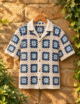 Crochet Man Polo Shirt - Image 3