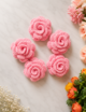Crochet Rose Flower, Multicolored, 10pcs - Image 10