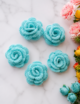 Crochet Rose Flower, Multicolored, 10pcs - Image 8