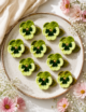Crochet Pansy Flowers, Colorful Floral, 10Pcs - Image 4