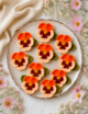 Crochet Pansy Flowers, Colorful Floral, 10Pcs - Image 6