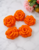 Crochet Rose Flower, Multicolored, 10pcs - Image 11