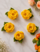 Crochet Rose Leaves Flower, Multicolored, 10 pcs - Image 11